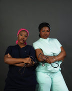 LIORA PLAIN Satin lined scrub caps