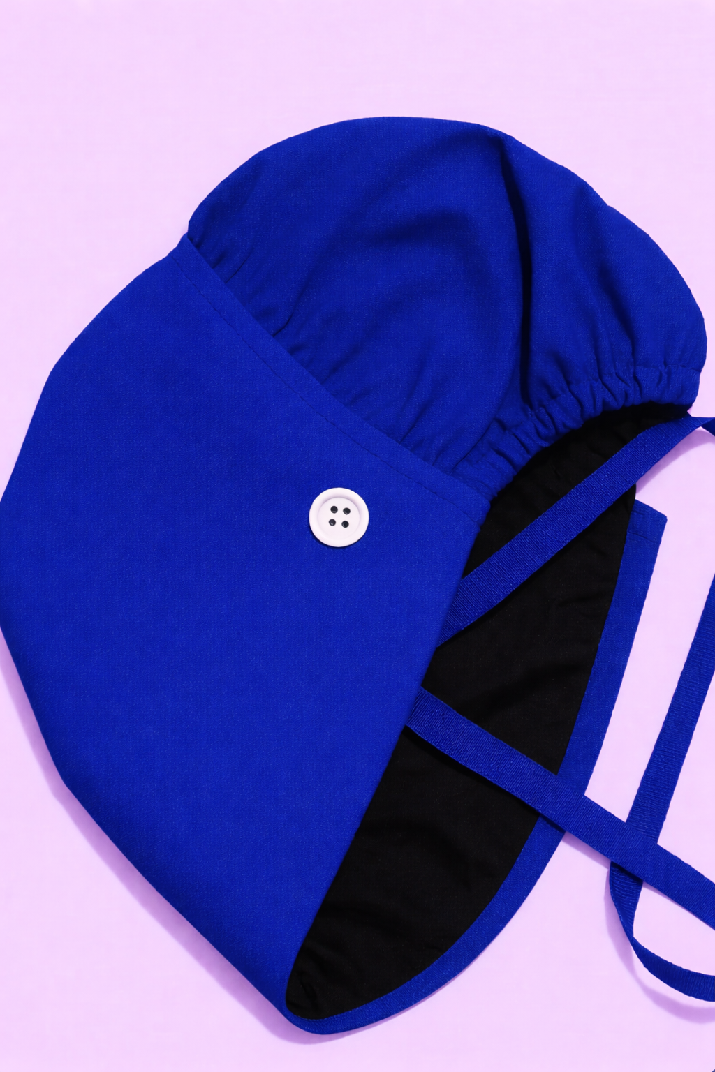 LIORA PLAIN Satin lined scrub caps