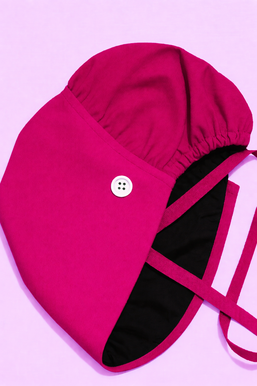 LIORA PLAIN Satin lined scrub caps