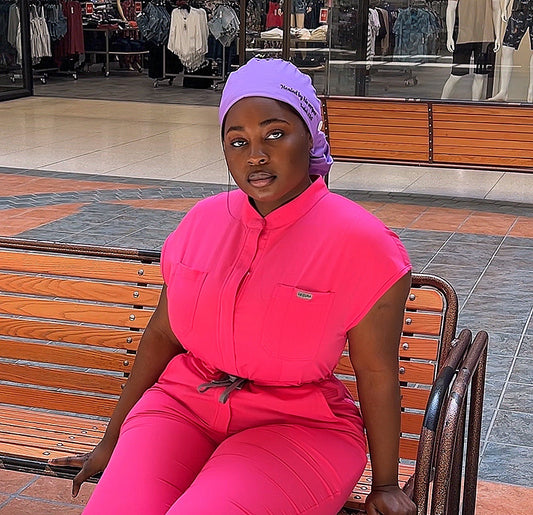 LIORA Satin Lined Scrub Cap